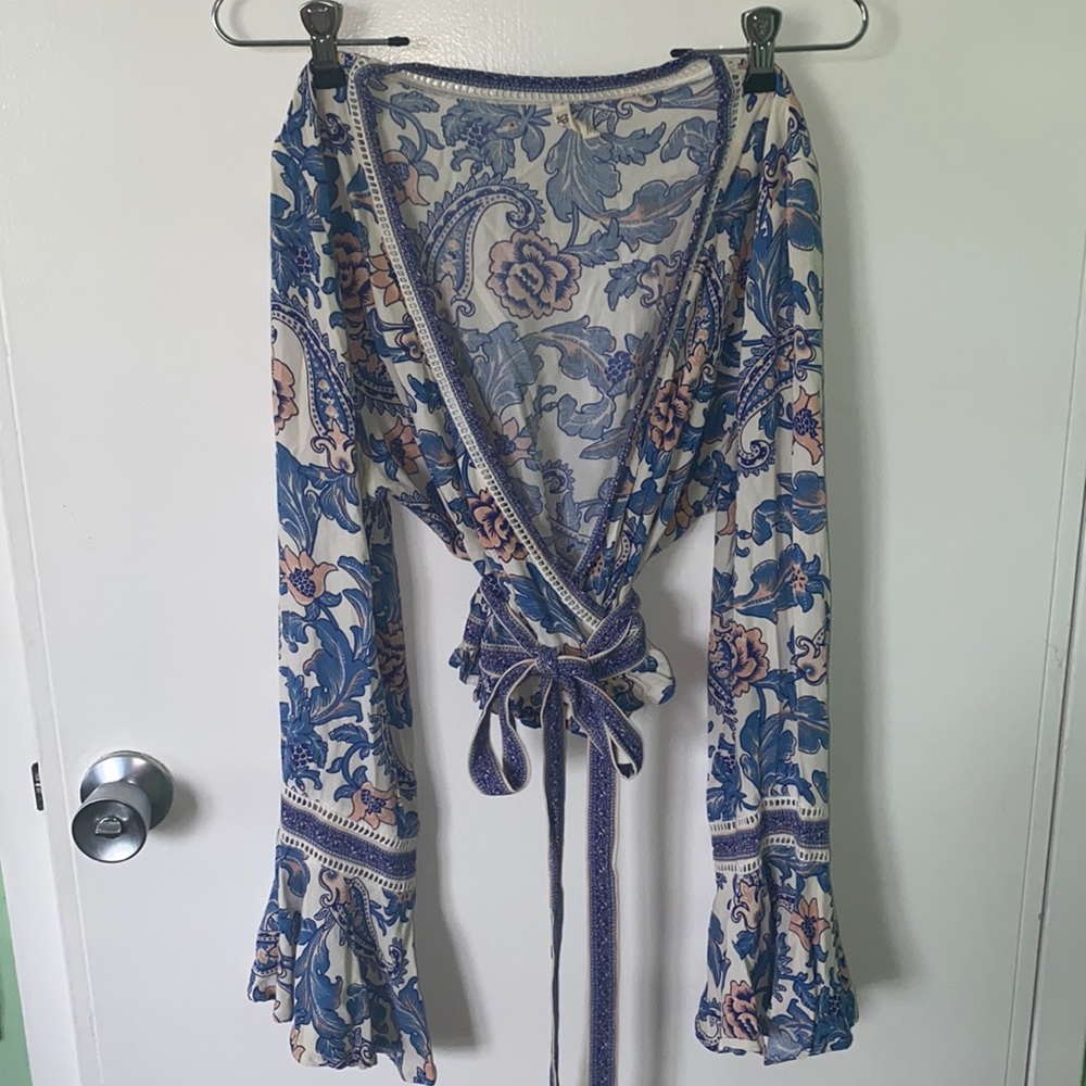 Spell and the Gypsy floral boho crop top